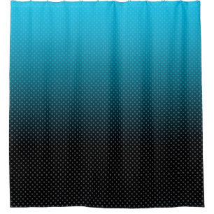 blue gradient with small polka dots