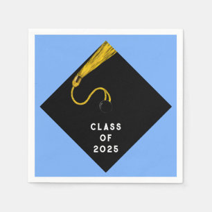 Blue Graduation Party Napkins