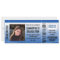Blue Graduation Party Ticket