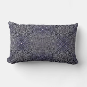 Blue Grain Lumbar Pillow