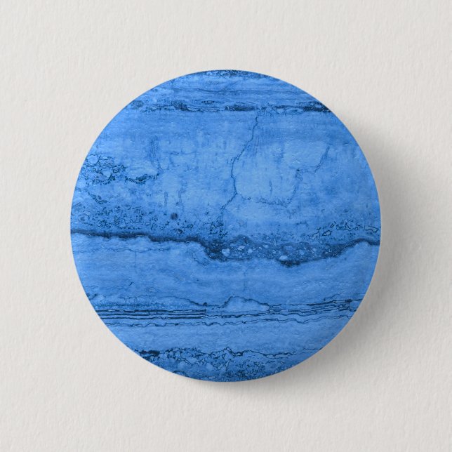 Blue Granite 2 Inch Round Button (Front)