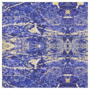 Blue Granite, blue marble, blue stone Fabric
