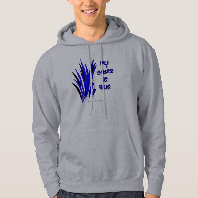 blue grass, artwork by darlene hoodie (Front)