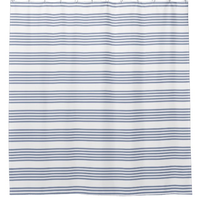 Blue-gray and white five stripe pattern (Front)