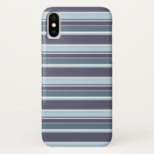 Blue-gray stripes Case-Mate iPhone case