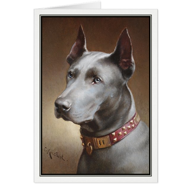 Blue Great Dane by Carl Reichert (Front)