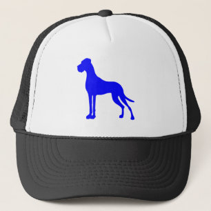 Blue Great Dane Trucker Hat