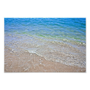 Blue Green Abstract Water Photograph