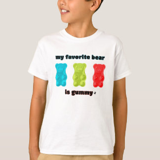 Blue, green and red Gummy Bears T-Shirt