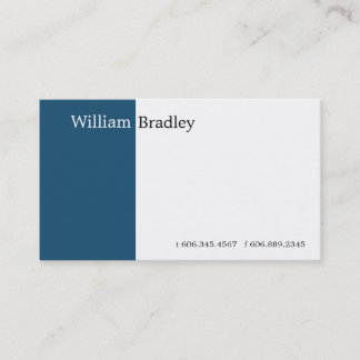 Blue-Green Box Business Card