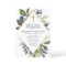Blue green foliage boy first holy communion