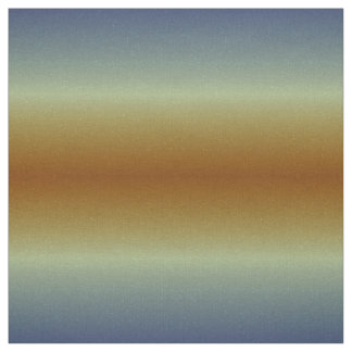 Blue, Green & Gold Desert Ombre Fabric