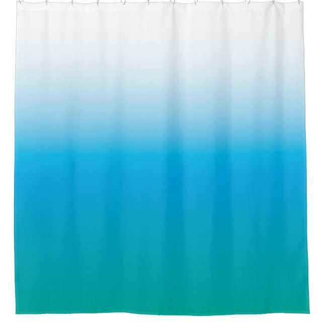 Blue green gradient sea colours minimalistic  (Front)