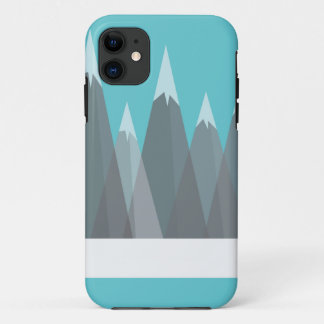 Blue/Green iPhone 5 Case Mountains