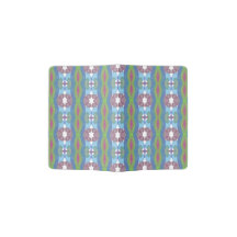 Blue Green Pink Geometric Pattern