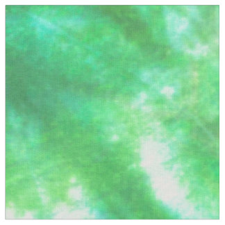 Blue, Green, Pink Kaleidoscope Tie-Dye Fabric