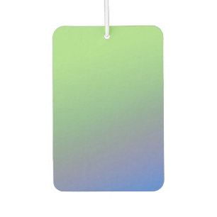 Blue green rainbow abstract texture pattern art t air freshener
