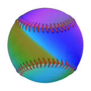 Blue green rainbow abstract texture pattern art  t baseball