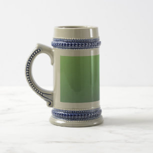 Blue green rainbow abstract texture pattern art  t beer stein