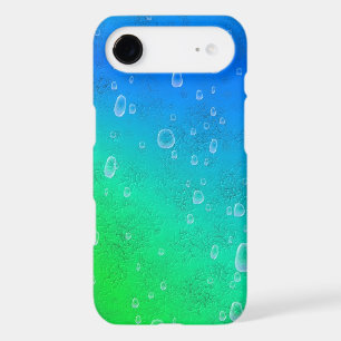 Blue Green Rainbow in Elephant Skin Leather Optik