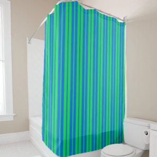 Blue Green Stylish Stripes Pattern Design
