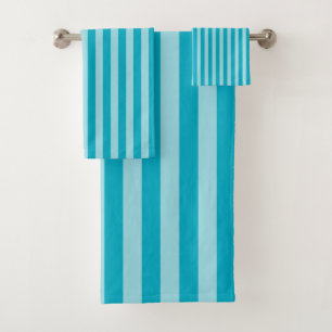 Blue Green, Teal Bath Towel Set
