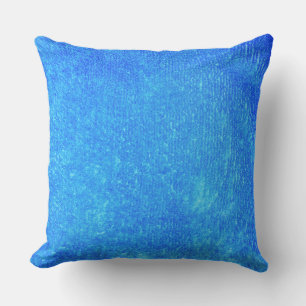 Blue Green Throw Pillow 20” x 20”