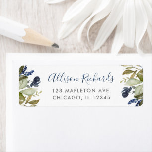 Blue greenery foliage floral