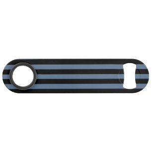 Blue grey and black stripes bar key