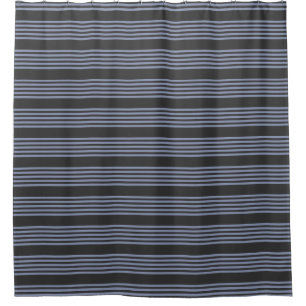 Blue-grey and charcoal five stripe pattern