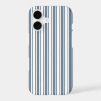 Blue-grey and white candy stripes