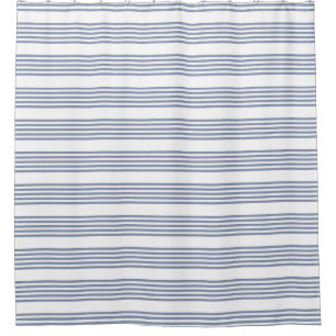 Blue-grey and white five stripe pattern