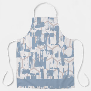Blue Grey  Apron