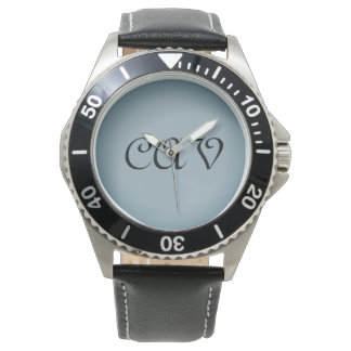 Blue Grey Clocks and Watches