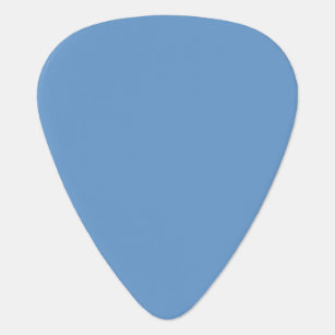Blue-grey (Crayola) (solid colour)  Guitar Pick