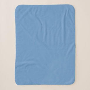 Blue-grey (Crayola) (solid colour)  Sherpa Blanket