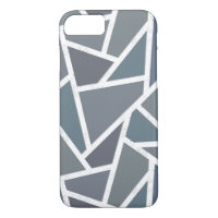 Blue-grey mosaic pattern
