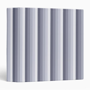 Blue grey shadow stripes binder