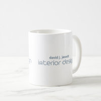 Blue-Grey Simple Interior Design Logo 