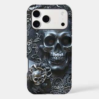 Blue Grey  Skull