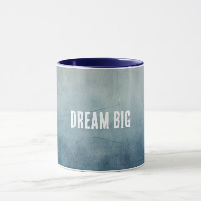 Blue Grey Sky Texture Mug (Center)