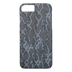 Blue Grey Snake Skin Case-Mate iPhone Case