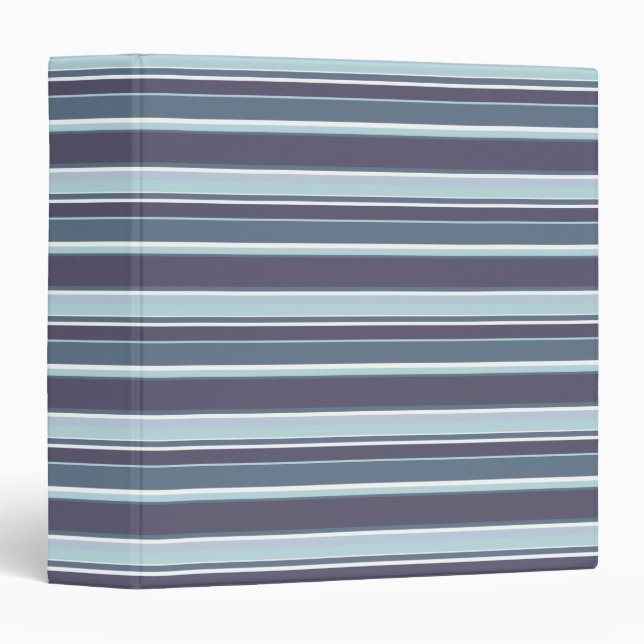 Blue-grey stripes binder (Front/Spine)