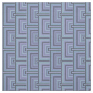 Blue-grey stripes square scales pattern fabric