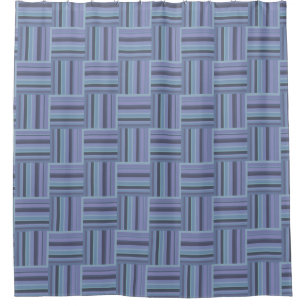 Blue-grey stripes weave pattern