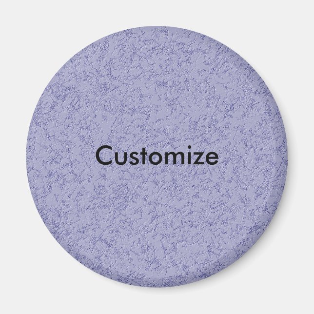 Blue Grey Wall - Template Magnet (Front)