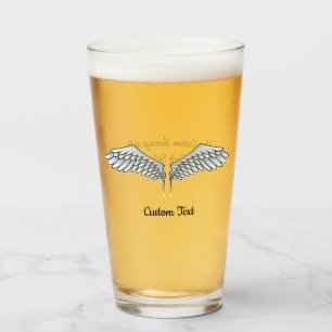Blue-grey Wings Glass