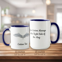 Blue-Grey Wings Mug