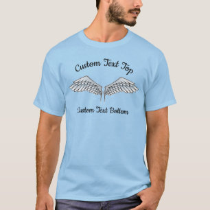 Blue-Grey Wings T-Shirt