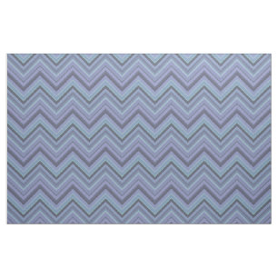 Blue-grey zigzag stripes fabric